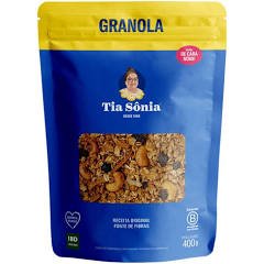 GRANOLA TRADICIONAL 400g - TIA SÔNIA