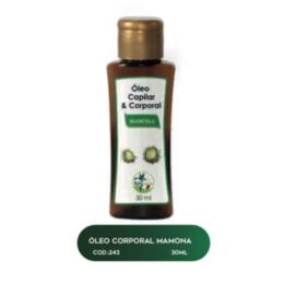 OLEO CORPORAL 30ml MAMONA/ RICINO - RAC NATURE